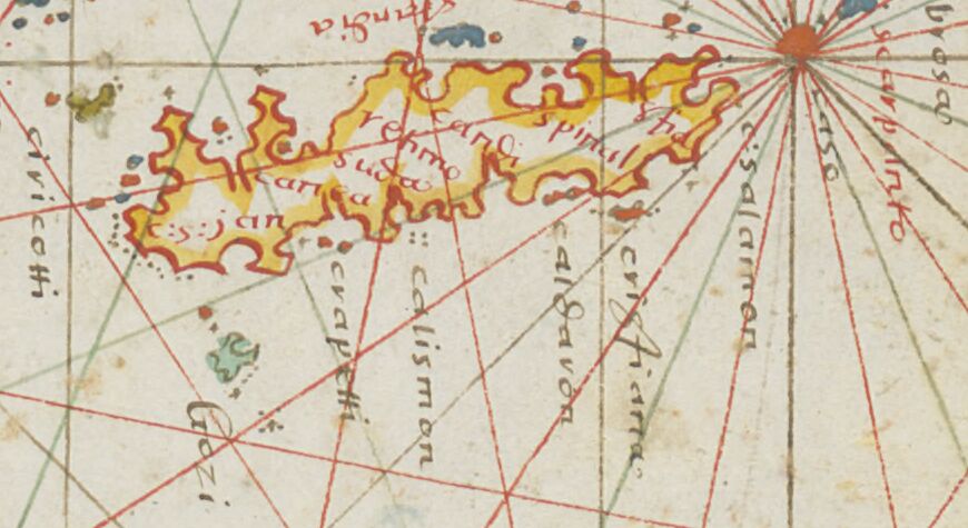 1639 Atlas nautique de la Mer Méditerranée et d'une partie de la Mer Noire : Giovanni Battista (16..-16..)3.jpg